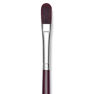 Utrecht Tuscan Synthetic - Filbert, Size 4, Long Handle