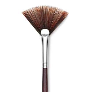 Utrecht Tuscan Synthetic Fan - Size 3, Long Handle