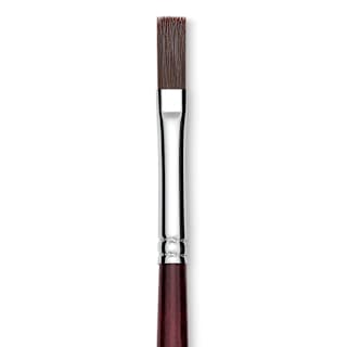 Utrecht Tuscan Synthetic Flat - Size 2, Long Handle