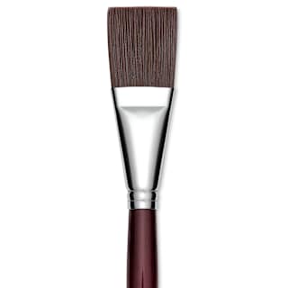 Utrecht Tuscan Synthetic Flat - Size 16, Long Handle