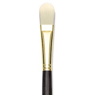 Princeton Series 6300 Dakota Synthetic Bristle Brush - Filbert, Long Handle, Size 12