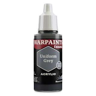 The Army Painter Warpaint Fanatics Acrylic Paint - Uniform Grey, 18 ml Bottle