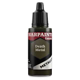 The Army Painter Warpaint Fanatics Acrylic Paint - Metallic Death Metal, 18 ml Bottle