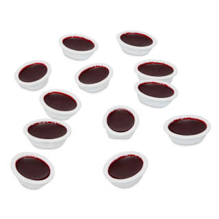 Prang Watercolor Refills - Oval, pkg of 12 Red, Half Pans