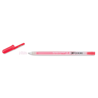Sakura Gelly Roll Moonlight Pen - Fluorescent Vermilion, Fine Point