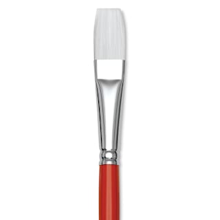 Winsor & Newton University Brush - Flat, Long Handle, Size 10