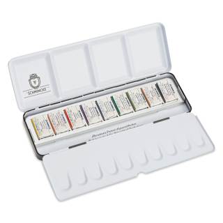 Schmincke Horadam Aquarell Watercolor Pans - Set of 9, Technical Colors, Full Pans