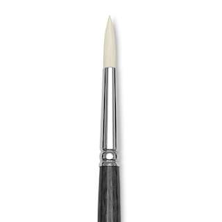 Blick Studio Synthetic Brush - Round, Long Handle, Size 8