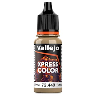 Vallejo Xpress Color Acrylic Paint - Mummy White, 18 ml
