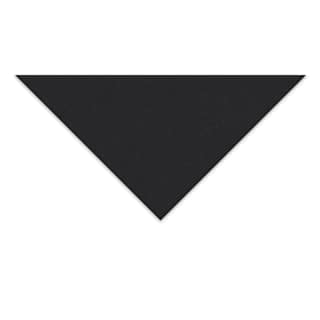 Crescent Berkeley Gallery Black Core Matboard - 32" x 40", Black, Double Thick, 6-ply