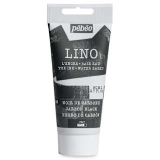 Pebeo Lino Ink - Carbon Black, 80 ml Tube
