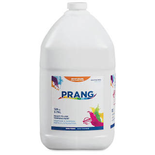 Prang Ready-To-Use Tempera Paint - White, Gallon