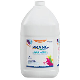 Prang Ready-To-Use Washable Tempera Paint - White, Gallon