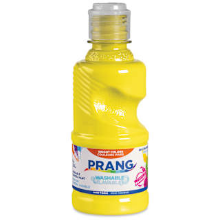 Prang Ready-To-Use Washable Tempera Paints - Yellow, 8 oz