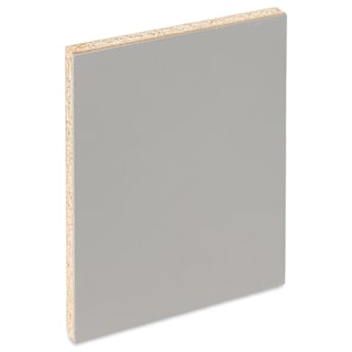 Blick Battleship Gray Linoleum - Block, 9" x 12", Mounted