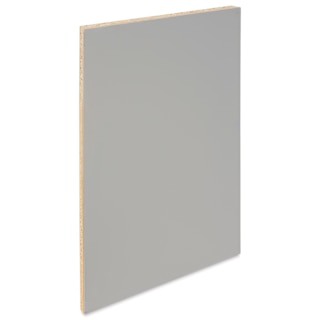 Blick Battleship Gray Linoleum - Block, 24" x 36", Mounted