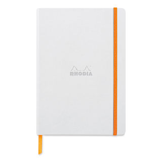 Rhodia Rhodiarama Softcover Notebook - A5, White, Lined