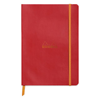 Rhodia Rhodiarama Softcover Notebook - A5, Poppy, Lined