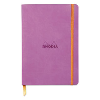 Rhodia Rhodiarama Softcover Notebook - A5, Lilac, Lined