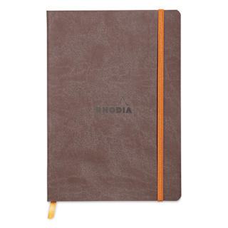 Rhodia Rhodiarama Softcover Notebook - A5, Chocolate, Lined