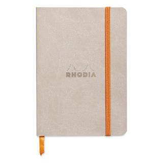 Rhodia Rhodiarama Softcover Notebook - A6, Beige, Lined