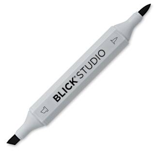 Blick Studio Brush Marker - Basic Gray 6