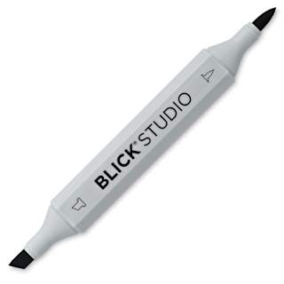 Blick Studio Brush Marker - Basic Gray 5