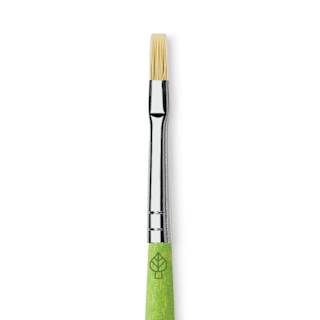 Da Vinci Fit Synthetic Bristle Brush - Flat, Size 2