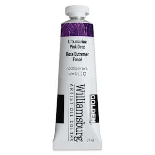Williamsburg Handmade Oil Paint - Ultramarine Pink Deep, 37 ml tube