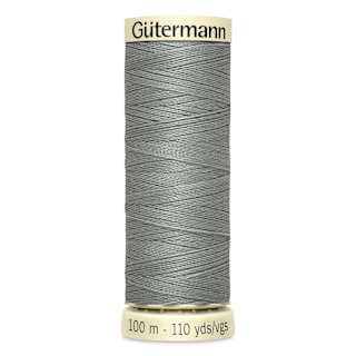Gutermann Sew-All Polyester Thread - Greymore, 110 yd Spool