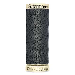 Gutermann Sew-All Polyester Thread - Charcoal, 110 yd Spool