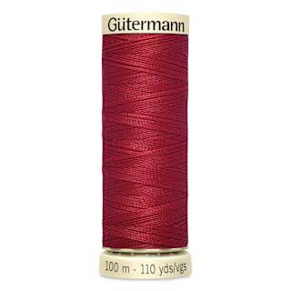 Gutermann Sew-All Polyester Thread - Chili Red, 110 yd Spool