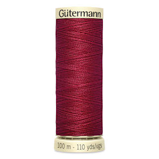 Gutermann Sew-All Polyester Thread - Ruby Red, 110 yd Spool