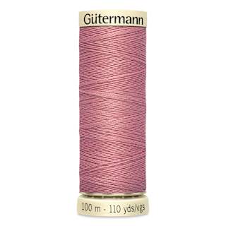 Gutermann Sew-All Polyester Thread - Old Rose, 110 yd Spool