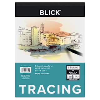 Blick Studio Tracing Paper Pad - 9" x 12", 50 Sheets
