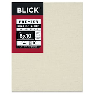 Blick Premier Belgian Linen - 8" x 10", Oil-Primed, 1-3/8" Profile