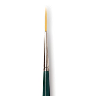 Da Vinci Nova Brush - Liner, Short Handle, Size 2