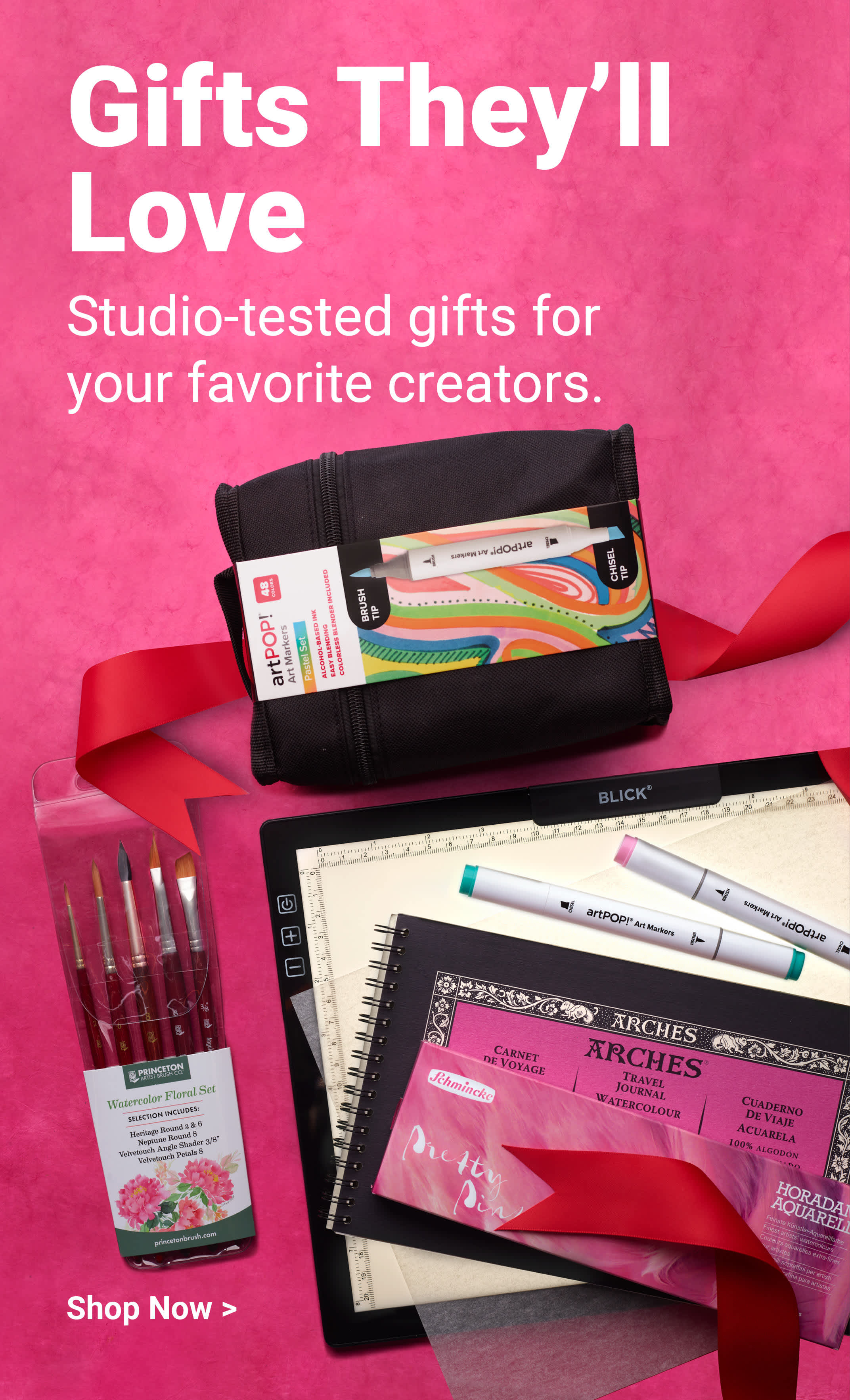 Gifts They'll Love Studio-tested gifts for your favorite creators. Shop now.