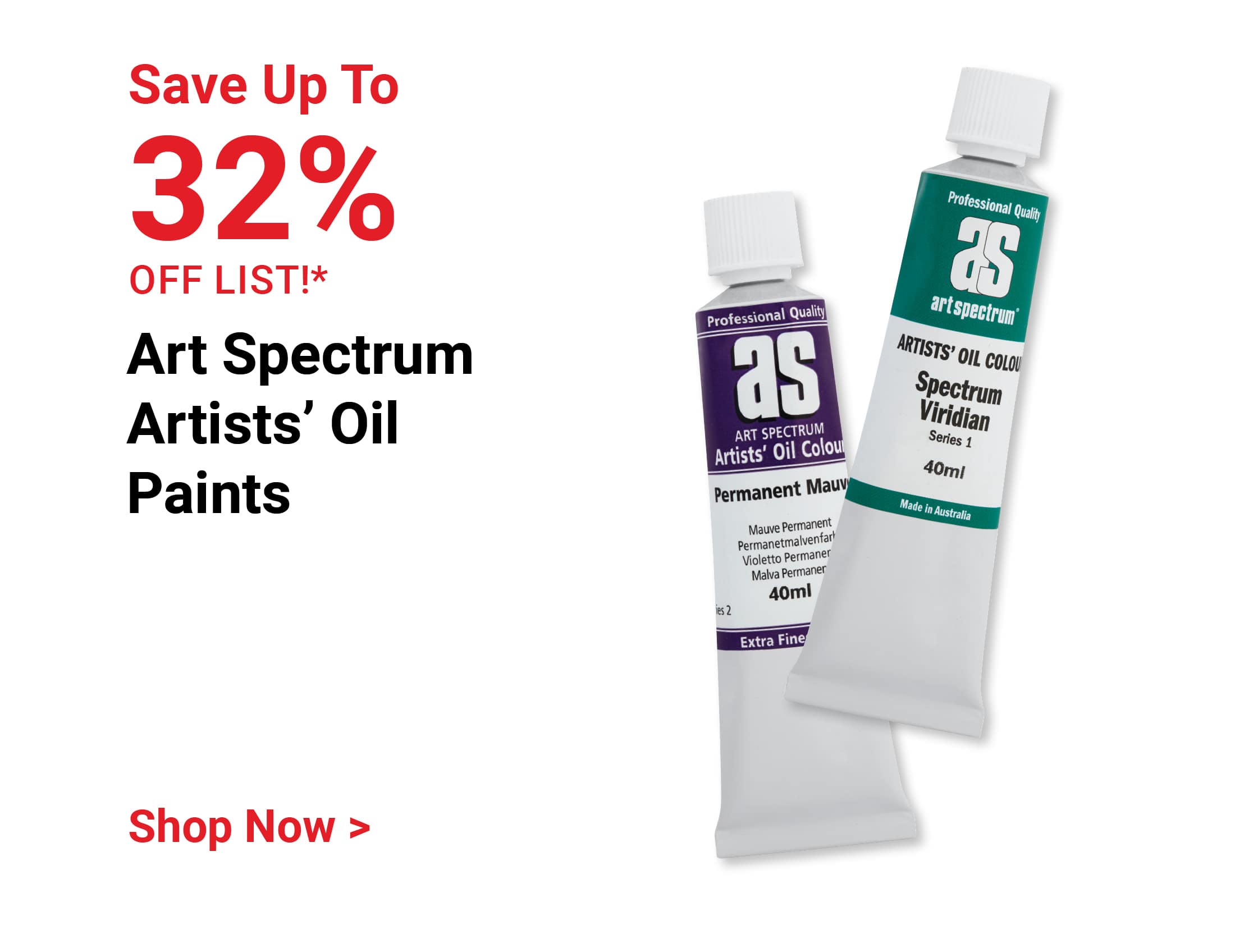 Save up to 32% off list! Art Spectrum Artists' Oil Paints. Shop Now.
