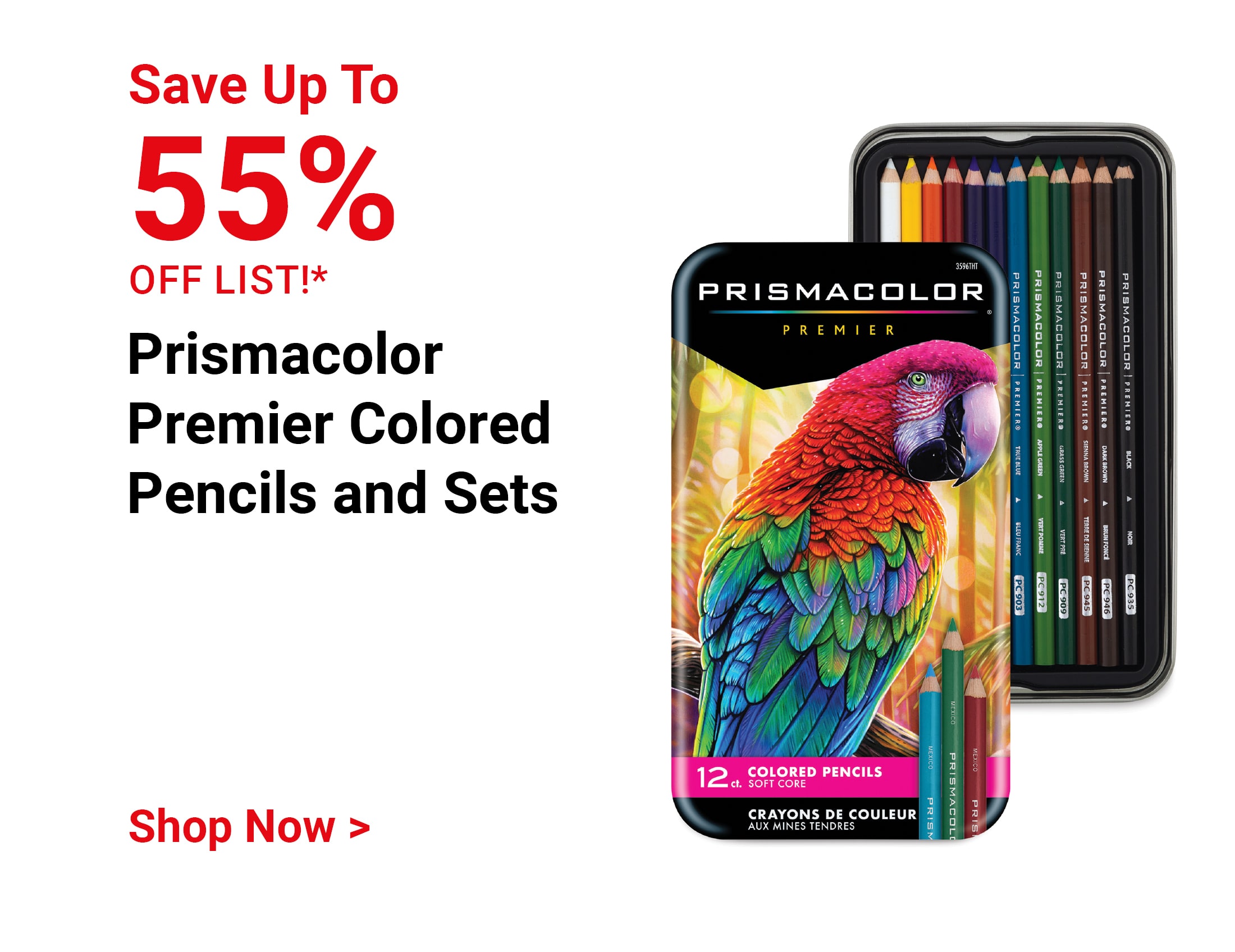 Save up to 55% off list! Prismacolor Premier Colored Pencils and Sets. Shop Now.