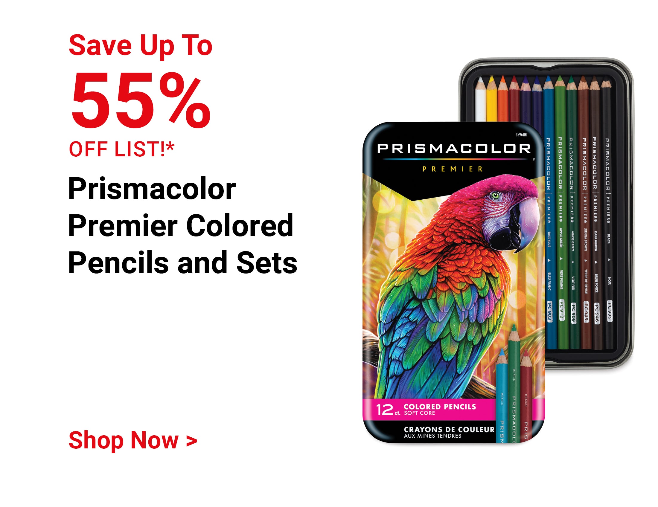 Save up to 55% off list! Prismacolor Premier Colored Pencils and Sets. Shop Now.