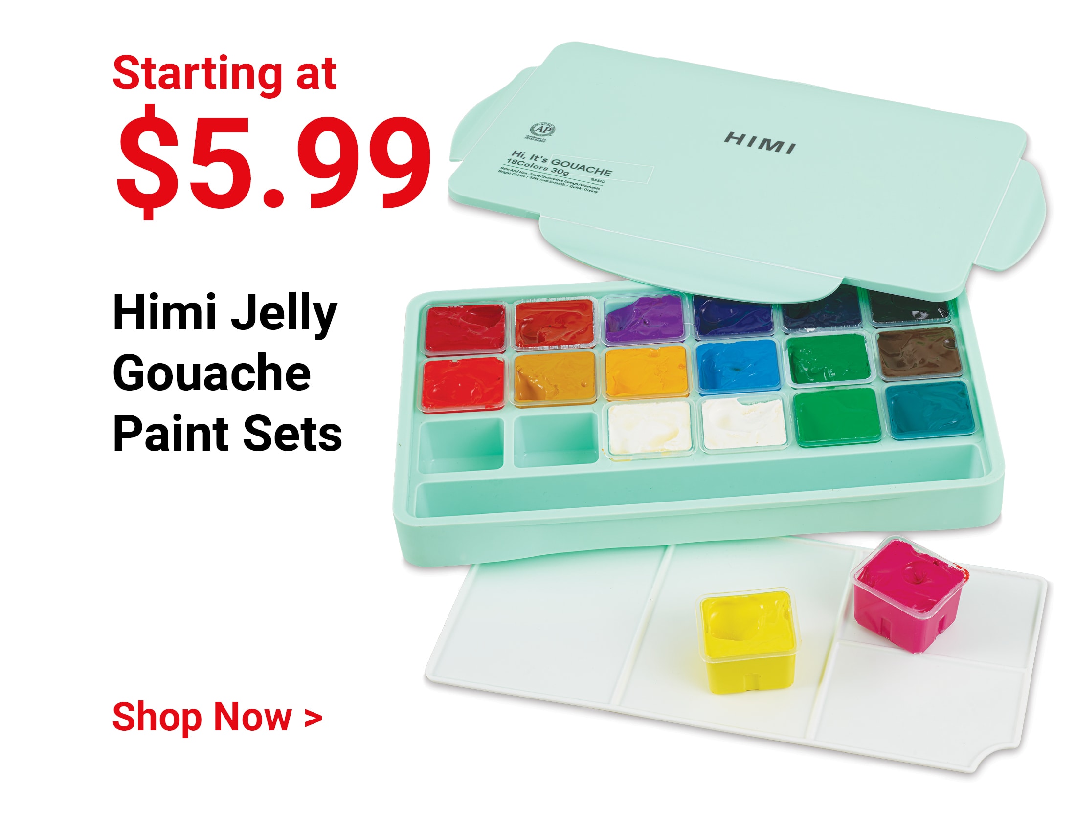 Starting at $5.99. Himi Jelly Goauche Paint Sets. Shop Now.