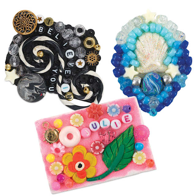 "Beadies" Narrative Bead Collage