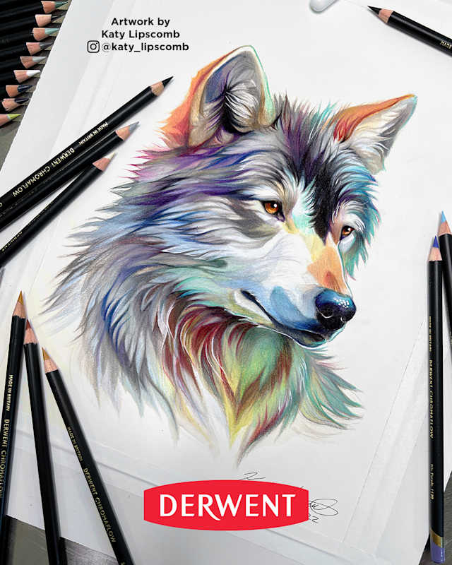 How To Draw a Realistic Wolf With Katy Lipscomb 