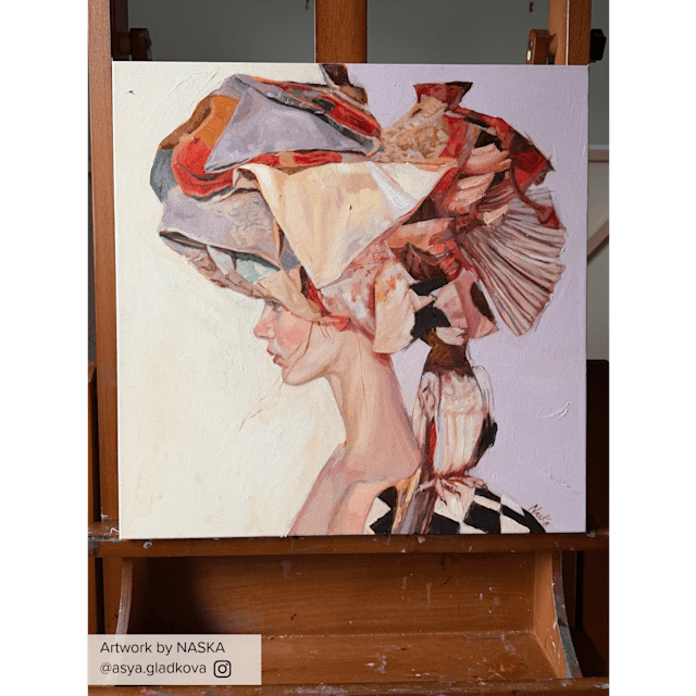 Oil Painting with Naska