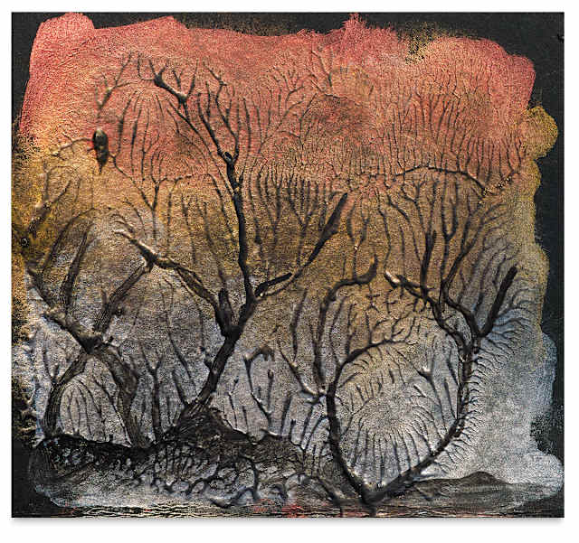 Luminous Black Glue Prints