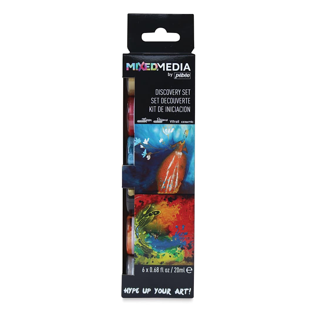 Open in modal - Pebeo Mixed Media Discovery Set - Set B, Set of 6