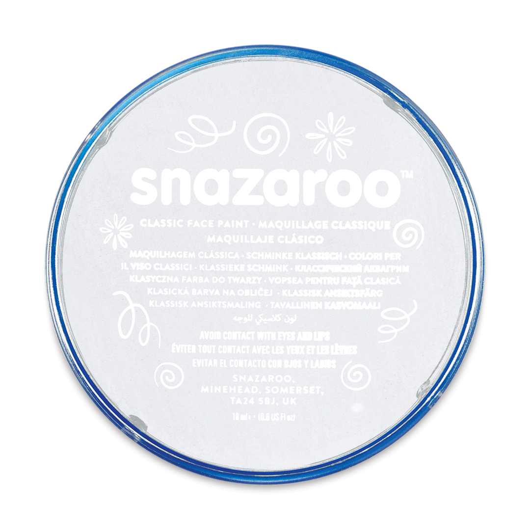 Open in modal - Snazaroo Face Paint - White, 18 ml container