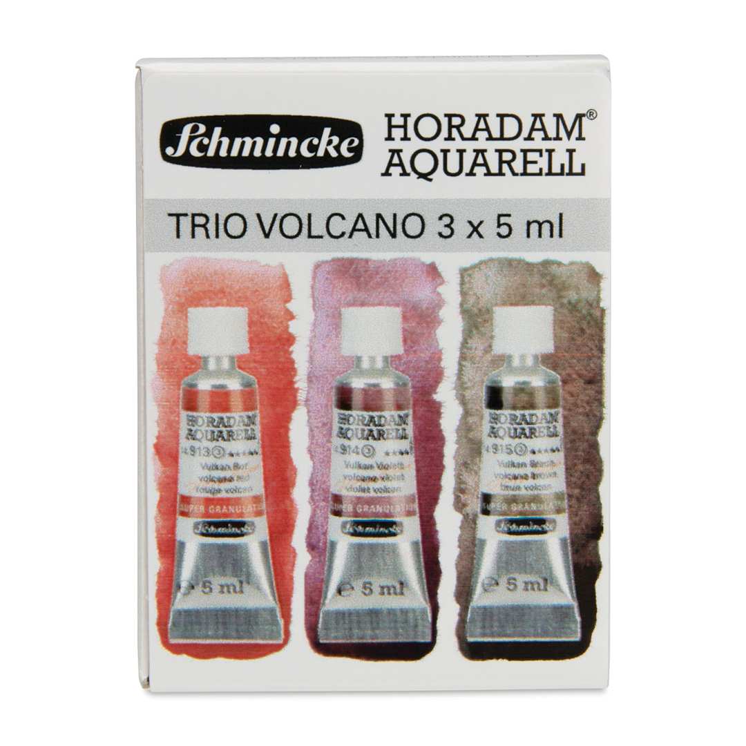 Open in modal - Schmincke Horadam Aquarell Artist Watercolor - Volcano, Supergranulation, Set of 3, 5 ml, Tubes