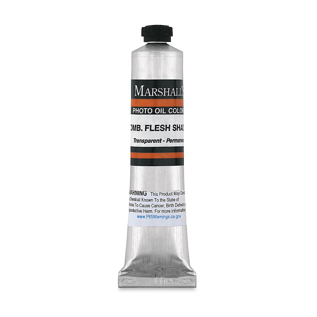 Open in modal - Marshall's Photo Oil Color - Combination Flesh Shadow, 3/4" x 4" Tube